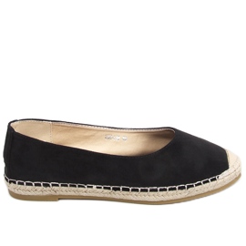 Camino Black espadriller til kvinder sort