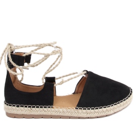 Arely Black espadriller til kvinder sort