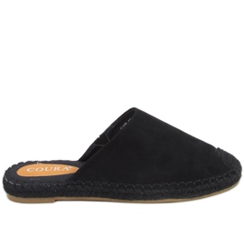 Fuldfarve espadriller Marina Black sort