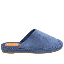 Fuldfarve espadriller Marina Blue blå