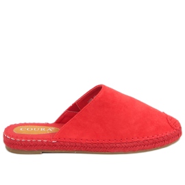 Fuldfarve espadriller Marina Red rød