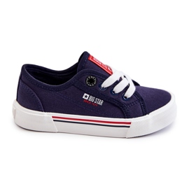 Lave sneakers til børn Big Star JJ374173 Marineblå