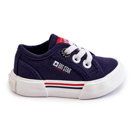 Lave sneakers til børn Big Star JJ374163 Marineblå