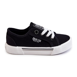 Sorte lave sneakers til børn Big Star JJ374174 ['sort']