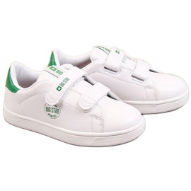 Eco sneakers med velcro Big Star Jr DD374029 hvid