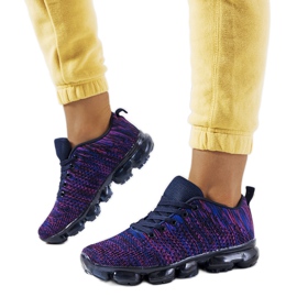 Anya lilla sneakers violet marine blå lyserød