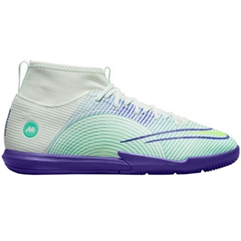 Nike Mercurial Superfly 8 Academy Mds Ic Jr DN3773 375 fodboldsko hvid hvid