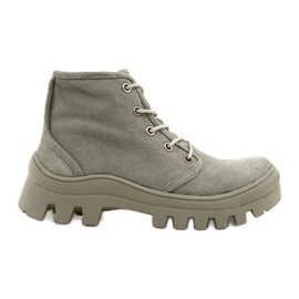 Høje Læder Sneakers Filippo DPT3523 / 22 GR Grå