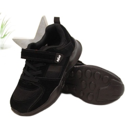 Sorte Befado Jr BEF25A sportssko med velcro
