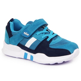 Befado Jr BEF25D Velcro sportssko blå