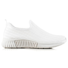 TRENDI Komfortable Slip-On sneakers hvid