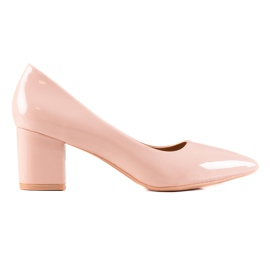 Seastar Casual pumps i laklæder beige lyserød