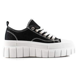 W. Potocki Sneakers på Potocki-platformen sort