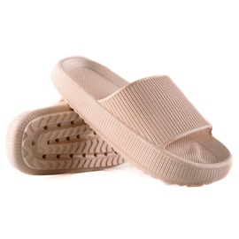 TRENDI Beige hjemmesko