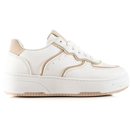 Bestelle Moderigtige sneakers hvid