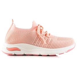 TRENDI Slip-on sportssko lyserød