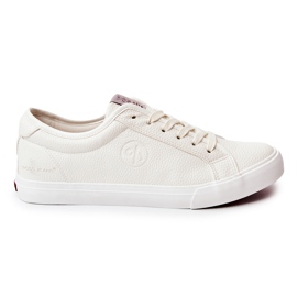 Herre lædersneakers Cross Jeans JJ1R4023C Hvid
