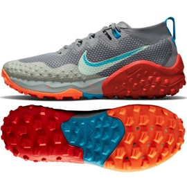 Nike Wildhorse 7 M CZ1856 003 løbesko ['flerfarvet'] grå