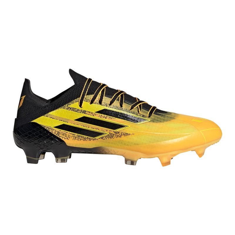 Adidas Speedflow Messi.1 Fg M GW7417 fodboldstøvler gul KeeShoes