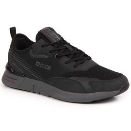 Sorte fritidssportssko Big Star M JJ174292