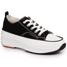 Sorte sneakers McKeylor W JAN93 kilehæl