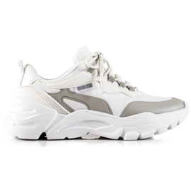 Damesneakers Big Star JJ274794 hvid flerfarvet