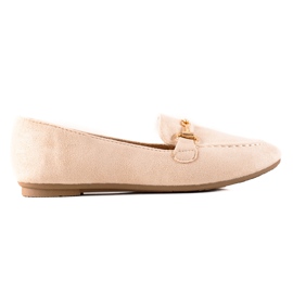 Beige stilfulde VINCEZA loafers