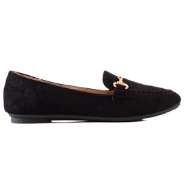 Sorte stilfulde VINCEZA loafers