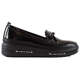 Lette loafers på VINCEZA-platformen sort