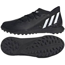 Adidas Predator Edge.3 Tf Jr GZ2895 fodboldstøvler sort sort