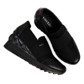Wedge sneakers Vinceza W JAN62 sort