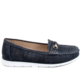 Senda sorte loafers til kvinder