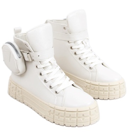 Beige ankelhøje sneakers Burn Beige