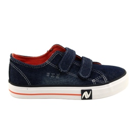 Jeans Navy Atletico Velcro WY21427 blå