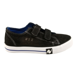 Jeans Sort Atletico Velcro WY21427
