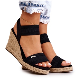Damesandaler On Wedge Big Star JJ274976 Sort