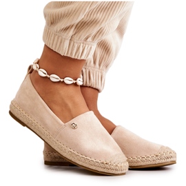 PE1 Beige ruskind Espadriller til kvinder Joaquin
