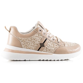 TRENDI Stilfulde sneakers beige brun
