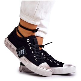 Damesneakers Sneakers Big Star JJ274354 Sort-Hvid