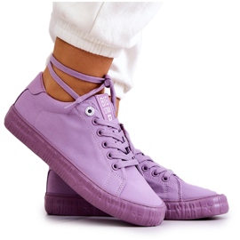 Lave sneakers til kvinder Big Star JJ274416 Violet