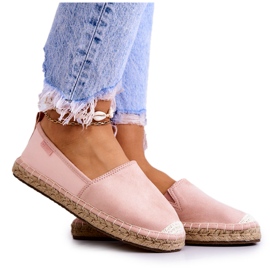 Klassiske espadriller til kvinder Big Star JJ274955 Pink lyserød
