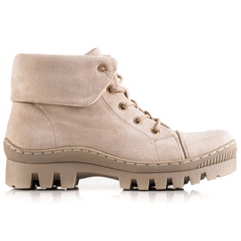 Beżowe fangere af S. Barski beige