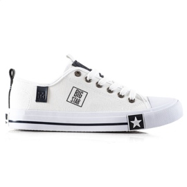 Big Star Sneakers til kvinder JJ274255 hvid