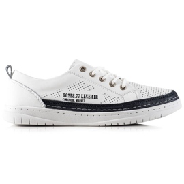 Evento Hvide læder sneakers