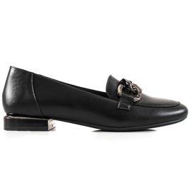 Stilfulde Sergio Leone loafers sort