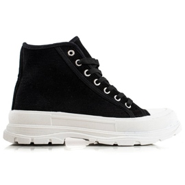 Sweet Shoes Sneakers i høj ruskind sort