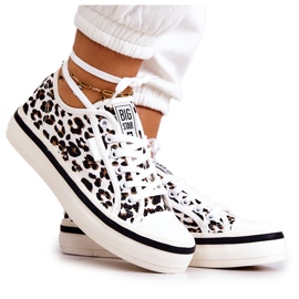 Damesneakers Pantera Big Star JJ274615 Hvid