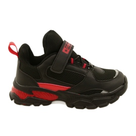 NEWS Sports drenge drenges velcro-nyheder 22DZ32-4932 Czarne-Czerwone sort