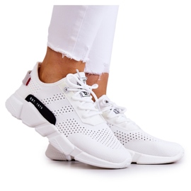 Damesportssko Memory Foam Big Star JJ274271 Hvid