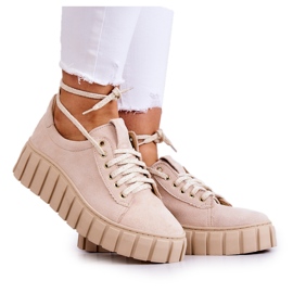 Lewski Shoes Ruskind Sko Lewski Sko 3163 Lys beige